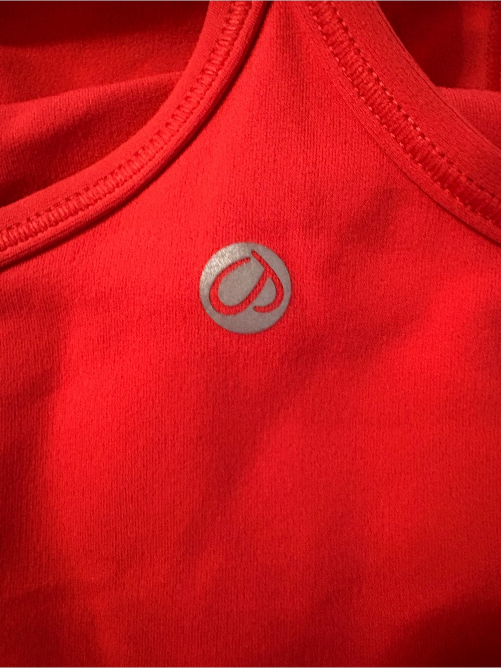 Yogalicious Red Racerback Tank Top - Picture 8 of 8